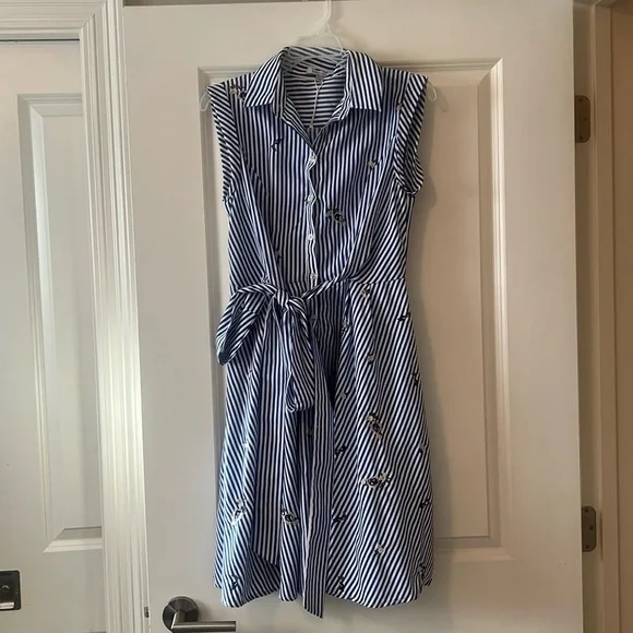 Lucy Paris | Dresses | Lucy Paris Size S Blue Striped Springtime Midi Dress With Floral Embroidery | Poshmark Lucy Paris | Dresses | Lucy Paris Size S Blue Striped Springtime Midi Dress With Floral Embroidery | Poshmark